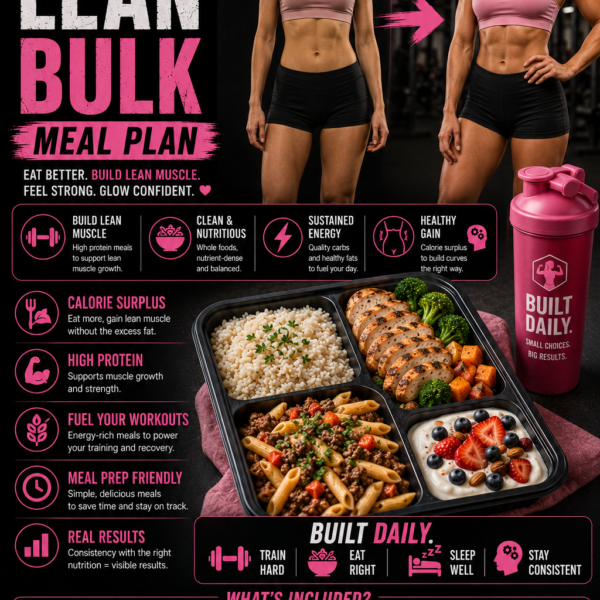 Women's Lean Bulk Meal Plan
